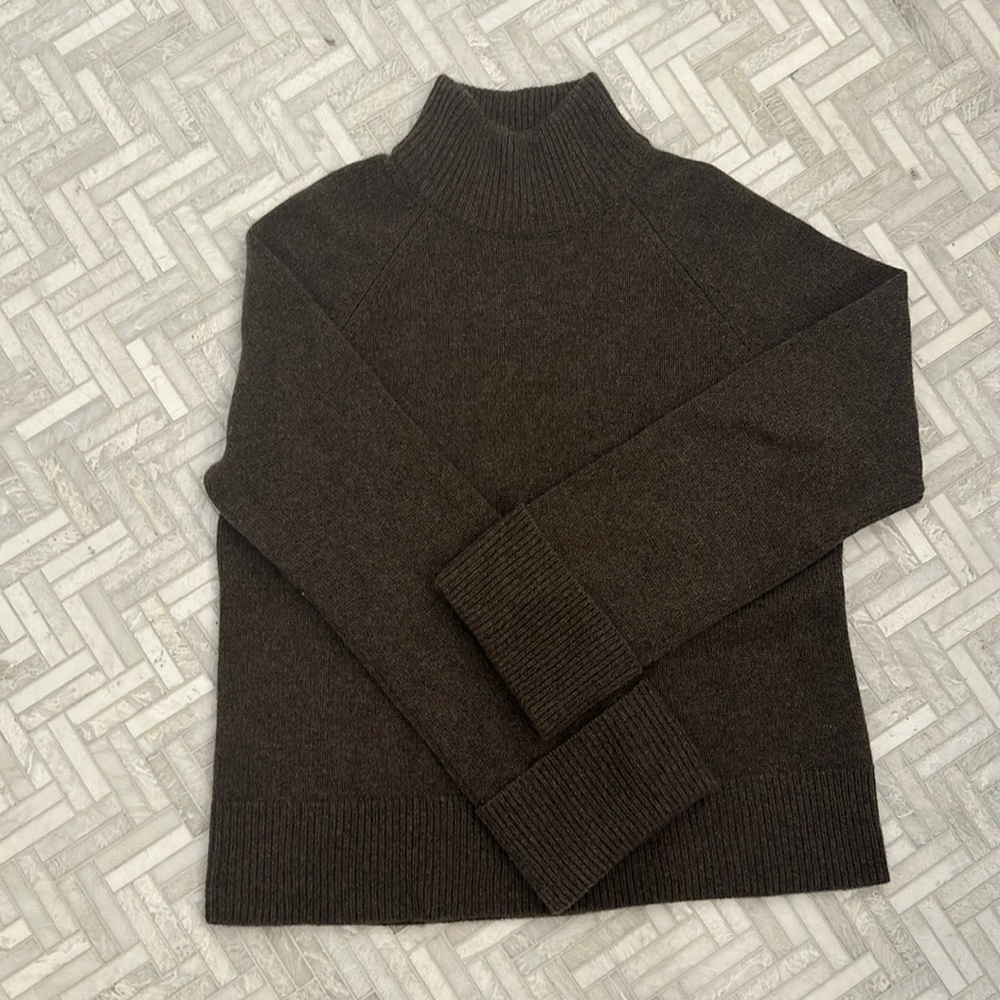 Reformation Cashmere Oversized Turtleneck Sweater Size Small